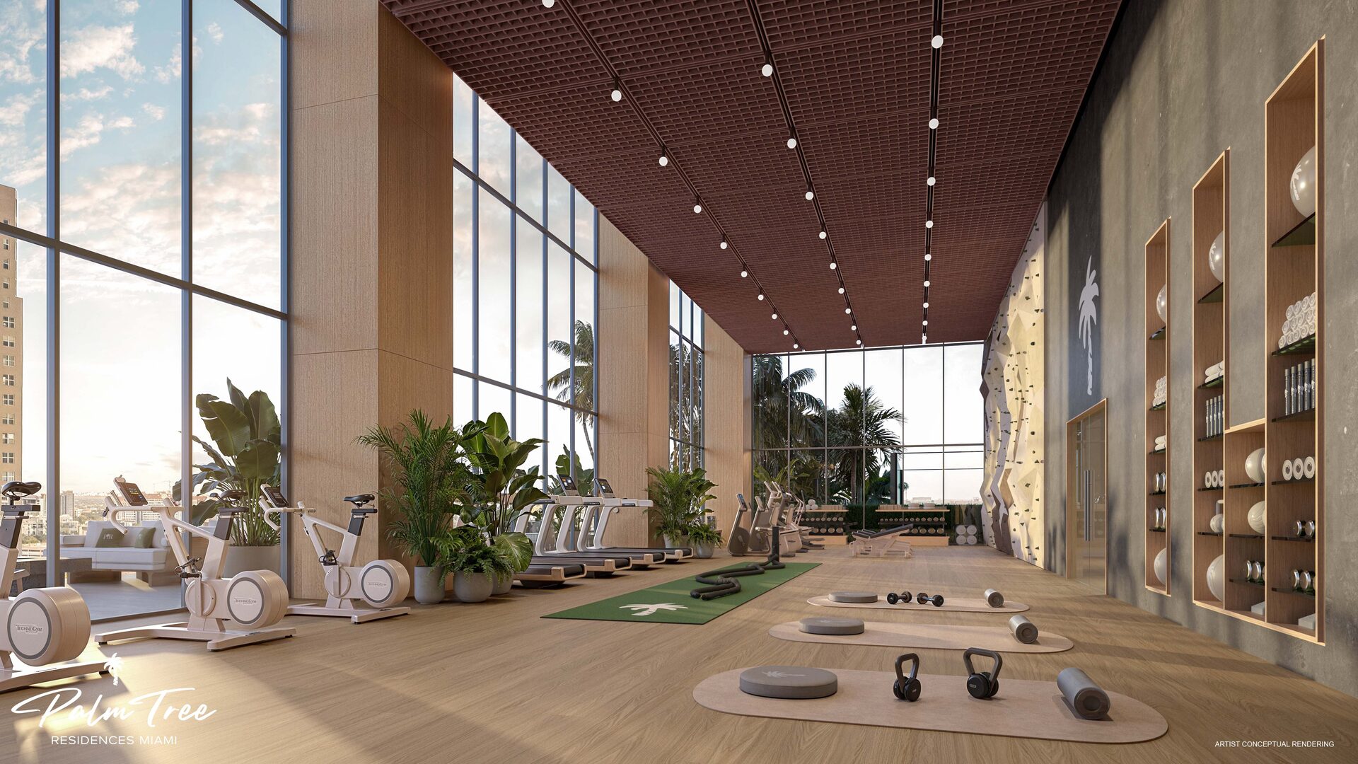 State-of-the-art fitness center